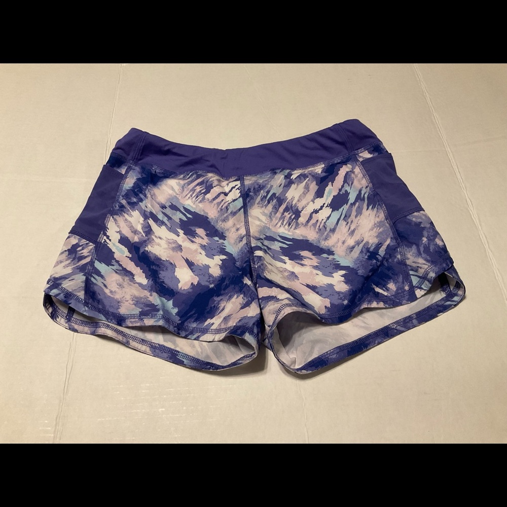 Active Girl Purple Shorts with Pockets Size 14-16